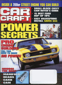 CAR CRAFT 1996 NOV - MOTION VETTE, BOSS 302, SS396*